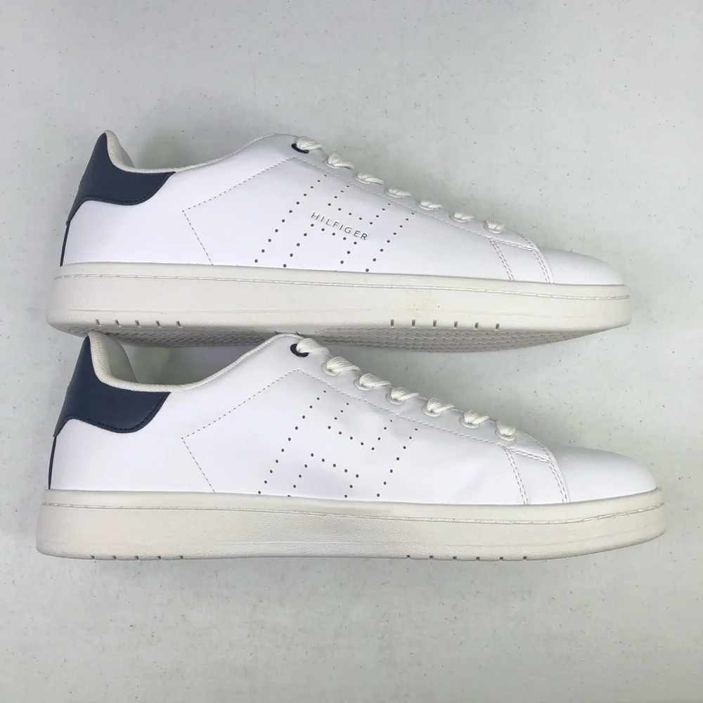 TOMMY Hilfiger Liston Clean White Sneaker Shoes